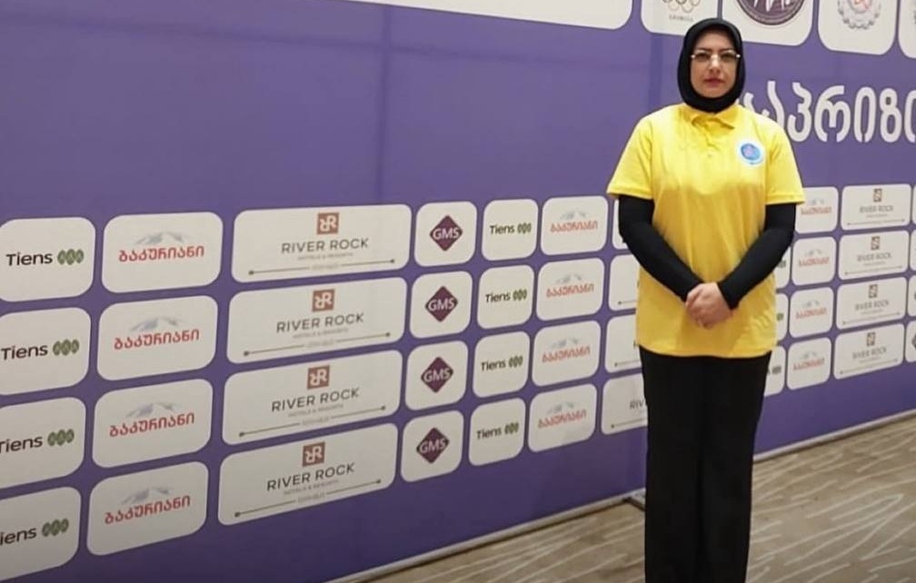 حضور استاد سر کار خانم رفیعی پور درتورنومنت بین المللی